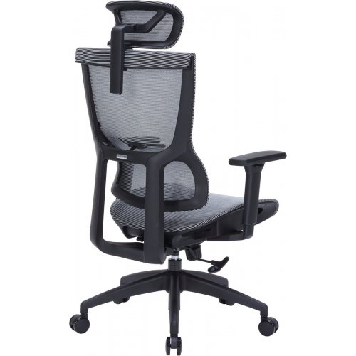 Купити Крісло офісне OfficePro Elegant OC660 (OC660-B-DG-DG) Black/Dark Gray - ціна в Києві, Львові, Вінниці, Хмельницькому, Франківську, Україні | інтернет-магазин TELEMART.UA фото