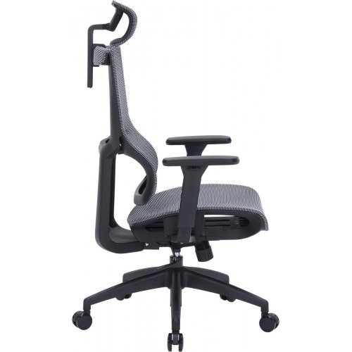 Купити Крісло офісне OfficePro Elegant OC660 (OC660-B-DG-DG) Black/Dark Gray - ціна в Києві, Львові, Вінниці, Хмельницькому, Франківську, Україні | інтернет-магазин TELEMART.UA фото