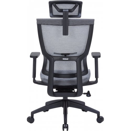 Купити Крісло офісне OfficePro Elegant OC660 (OC660-B-DG-DG) Black/Dark Gray - ціна в Києві, Львові, Вінниці, Хмельницькому, Франківську, Україні | інтернет-магазин TELEMART.UA фото