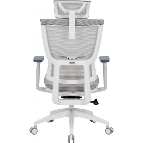 Купити Крісло офісне OfficePro Elegant OC660 (OC660-W-LG-LG) White/Light Gray - ціна в Києві, Львові, Вінниці, Хмельницькому, Франківську, Україні | інтернет-магазин TELEMART.UA фото