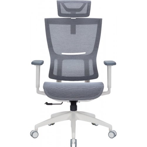 Купить Офисное кресло OfficePro Elegant OC660 (OC660-W-DG-DG) White/Dark Gray - цена в Харькове, Киеве, Днепре, Одессе
в интернет-магазине Telemart фото