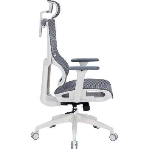 Купить Офисное кресло OfficePro Elegant OC660 (OC660-W-DG-DG) White/Dark Gray - цена в Харькове, Киеве, Днепре, Одессе
в интернет-магазине Telemart фото