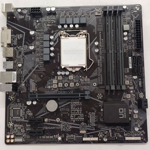 Купить Материнская плата Gigabyte B560M DS3H V2 (s1200, Intel B560) (Восстановлено продавцом, 786614) с проверкой совместимости: обзор, характеристики, цена в Киеве, Днепре, Одессе, Харькове, Украине | интернет-магазин TELEMART.UA фото