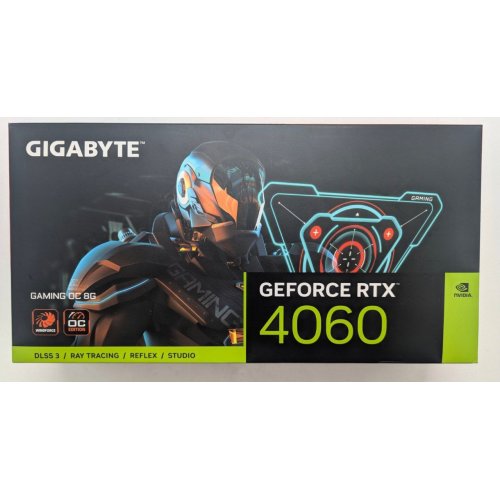 Відеокарта Gigabyte GeForce RTX 4060 Gaming OC 8192MB (GV-N4060GAMING OC-8GD) (Відновлено продавцем, 786851) купити з перевіркою сумісності: огляд, характеристики, ціна у Києві, Львові, Вінниці, Хмельницькому, Івано-Франківську, Україні | інтернет-магазин TELEMART.UA фото