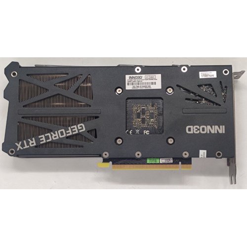Купить Видеокарта Inno3D GeForce RTX 3060 Twin X2 OC 12288MB (N30602-12D6X-11902120) (Восстановлено продавцом, 786912) с проверкой совместимости: обзор, характеристики, цена в Киеве, Днепре, Одессе, Харькове, Украине | интернет-магазин TELEMART.UA фото
