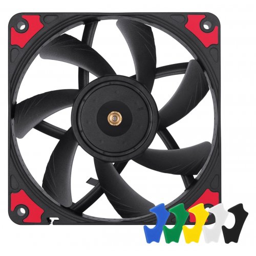 Кулер для корпуса Noctua NF-A12x15 PWM chromax.black.swap купити з перевіркою сумісності: огляд, характеристики, ціна у Києві, Львові, Вінниці, Хмельницькому, Івано-Франківську, Україні | інтернет-магазин TELEMART.UA фото
