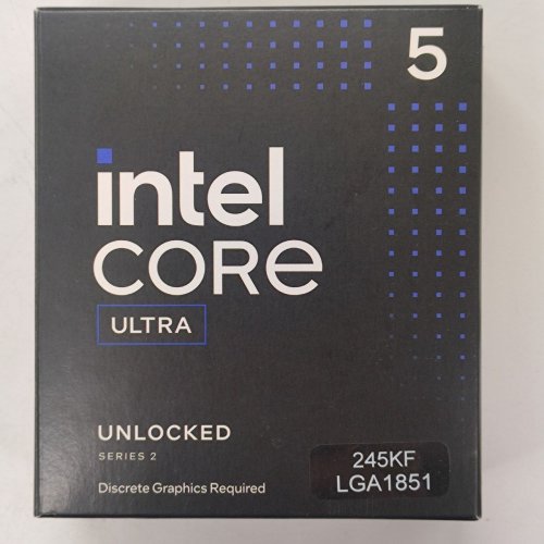 Процесор Intel Core Ultra 5 245KF 4.2(5.2)GHz 24MB s1851 Box (BX80768245KF) (Відновлено продавцем, 786934) купити з перевіркою сумісності: огляд, характеристики, ціна у Києві, Львові, Вінниці, Хмельницькому, Івано-Франківську, Україні | інтернет-магазин TELEMART.UA фото
