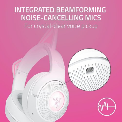 Купить Уценка наушники Razer Kraken Kitty V2 BT (RZ04-04860600-R3M1) White (Вскрытая упаковка, 786942) - цена в Харькове, Киеве, Днепре, Одессе
в интернет-магазине Telemart фото