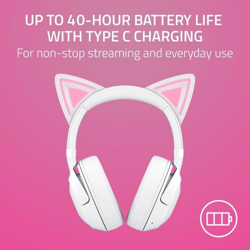 Купить Уценка наушники Razer Kraken Kitty V2 BT (RZ04-04860600-R3M1) White (Вскрытая упаковка, 786942) - цена в Харькове, Киеве, Днепре, Одессе
в интернет-магазине Telemart фото