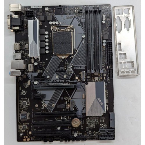 Купить Материнская плата Asus PRIME H370-PLUS (s1151-V2, Intel H370) (Восстановлено продавцом, 787098) с проверкой совместимости: обзор, характеристики, цена в Киеве, Днепре, Одессе, Харькове, Украине | интернет-магазин TELEMART.UA фото