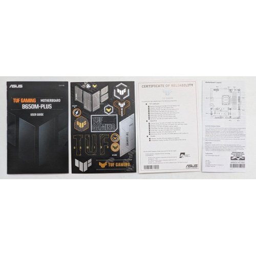 Купить Материнская плата Asus TUF GAMING B650M-PLUS (sAM5, AMD B650) (Восстановлено продавцом, 787125) с проверкой совместимости: обзор, характеристики, цена в Киеве, Днепре, Одессе, Харькове, Украине | интернет-магазин TELEMART.UA фото