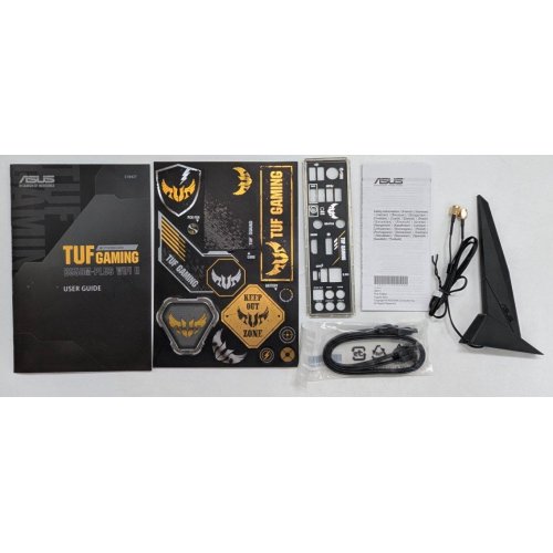 Материнська плата Asus TUF GAMING B550M-PLUS II WIFI (sAM4, B550) (Відновлено продавцем, 787126) купити з перевіркою сумісності: огляд, характеристики, ціна у Києві, Львові, Вінниці, Хмельницькому, Івано-Франківську, Україні | інтернет-магазин TELEMART.UA фото