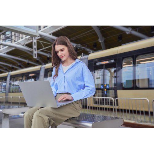 Купити Ноутбук Asus Vivobook S14 S3407VA-LY015 (90NB1681-M000K0) Cool Silver - ціна в Києві, Львові, Вінниці, Хмельницькому, Франківську, Україні | інтернет-магазин TELEMART.UA фото