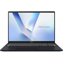 Ноутбук Asus Vivobook 16 X1607CA-MB058 (90NB15A1-M00660) Quiet Blue / 16″ (1920x1200, IPS) / Intel Core Ultra 5 225H (4.3-4.9 ГГц), 14 ядер / Intel Arc Graphics 130T / 16 ГБ (DDR5) / 512 ГБ (SSD) / Без ОС