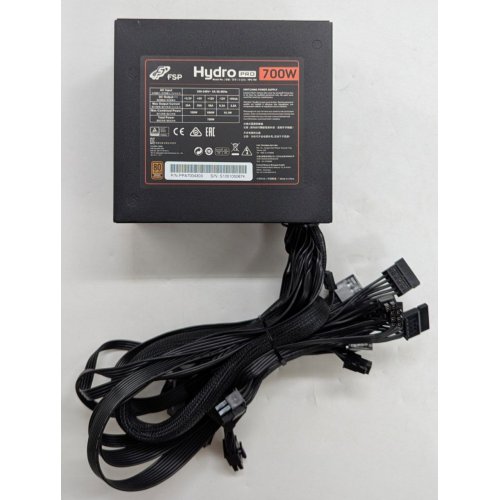 Купить Блок питания FSP Hydro Pro 700W (HP2-700) (Восстановлено продавцом, 787178) с проверкой совместимости: обзор, характеристики, цена в Киеве, Днепре, Одессе, Харькове, Украине | интернет-магазин TELEMART.UA фото