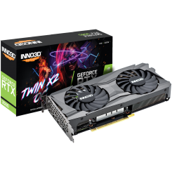 Видеокарта Inno3D GeForce RTX 3060 TWIN X2 OC 8192MB (N30602-08D6X-11902130) (Восстановлено продавцом, 787202)