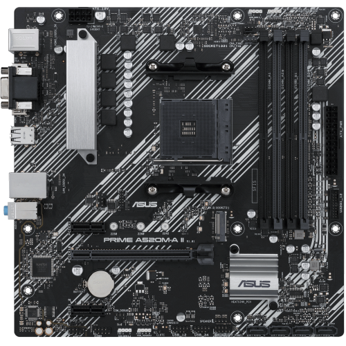 Уцінка материнська плата Asus PRIME A520M-A II/CSM (sAM4, AMD A520) (Сліди використання, 787281) купити з перевіркою сумісності: огляд, характеристики, ціна у Києві, Львові, Вінниці, Хмельницькому, Івано-Франківську, Україні | інтернет-магазин TELEMART.UA фото