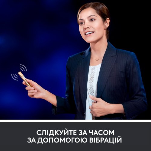 Купити Презентер Logitech Spotlight Presentation Remote (910-004861) Slate - ціна в Києві, Львові, Вінниці, Хмельницькому, Франківську, Україні | інтернет-магазин TELEMART.UA фото