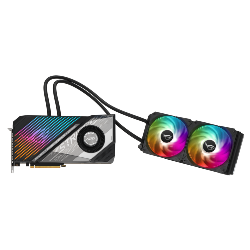 Відеокарта Asus ROG Radeon RX 6900 XT STRIX LC OC 16384MB (ROG-STRIX-LC-RX6900XT-O16G-GAMING FR) Factory Recertified (Відновлено продавцем, 787458) купити з перевіркою сумісності: огляд, характеристики, ціна у Києві, Львові, Вінниці, Хмельницькому, Івано-Франківську, Україні | інтернет-магазин TELEMART.UA фото
