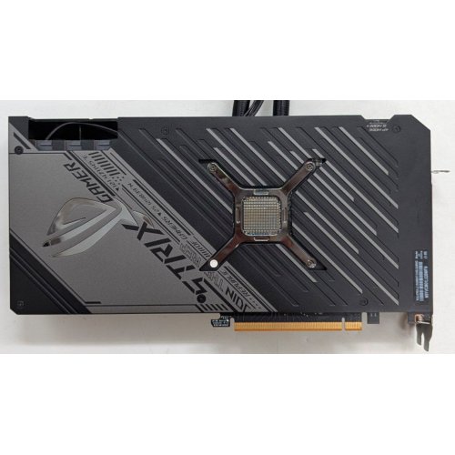 Відеокарта Asus ROG Radeon RX 6900 XT STRIX LC OC 16384MB (ROG-STRIX-LC-RX6900XT-O16G-GAMING FR) Factory Recertified (Відновлено продавцем, 787458) купити з перевіркою сумісності: огляд, характеристики, ціна у Києві, Львові, Вінниці, Хмельницькому, Івано-Франківську, Україні | інтернет-магазин TELEMART.UA фото