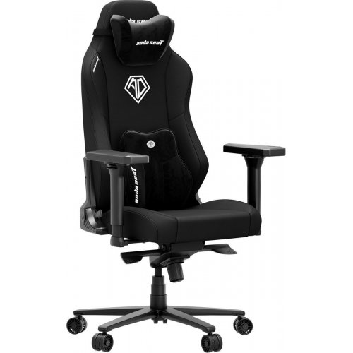 Игровое кресло Anda Seat Phantom 3 XL Fabric (AD18XL-52-B-F-B01) Black купить в Украине: Киев, Днепр, Харьков, Одесса  | Низкая цена, отзывы, характеристики от TELEMART фото