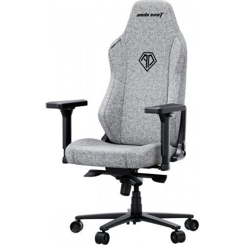 Купити Ігрове крісло Anda Seat Phantom 3 XL Fabric (AD18XL-52-G-F-G01) Gray - ціна в Києві, Львові, Вінниці, Хмельницькому, Франківську, Україні | інтернет-магазин TELEMART.UA фото