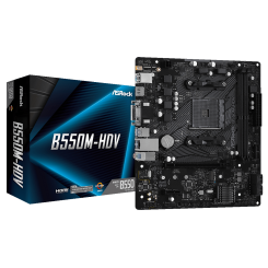 Уцінка материнська плата AsRock B550M-HDV (sAM4, AMD B550) (Сліди використання, 787473)