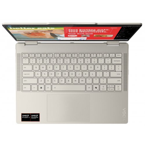 Купити Ноутбук Lenovo Yoga 7 2 in 1 14AKP10 (83JR007KRA) Seashell - ціна в Києві, Львові, Вінниці, Хмельницькому, Франківську, Україні | інтернет-магазин TELEMART.UA фото