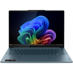 Ноутбук Lenovo Yoga Pro 7 14ASP10 (83LX0012RA) Tidal Teal / 14.5″ (2944x1840, OLED) / AMD Ryzen AI 9 365 (2.0–5.0 ГГц), 10 ядер / AMD Radeon 880M / 32 ГБ (LPDDR5x) / 1024 ГБ (SSD) / Windows 11 Pro