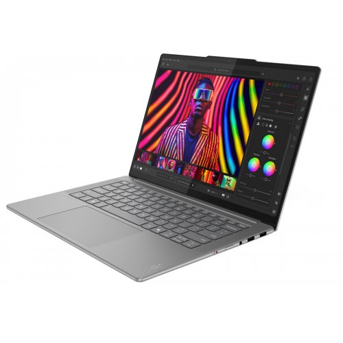 Купити Ноутбук Lenovo Yoga Pro 7 14IAH10 (83KF0031RA) Luna Grey - ціна в Києві, Львові, Вінниці, Хмельницькому, Франківську, Україні | інтернет-магазин TELEMART.UA фото