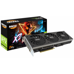 Уцінка відеокарта Inno3D GeForce RTX 3070 Ti X3 8192MB (N307T3-086X-1820VA45) (Без пакування, 787565)