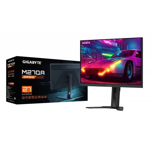 Купити Уцінка монітор Gigabyte 27" M27QA Black (Пошкоджено пакування, 787619) - ціна в Києві, Львові, Вінниці, Хмельницькому, Франківську, Україні | інтернет-магазин TELEMART.UA фото