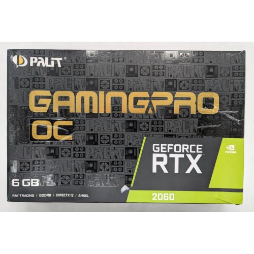 Купить Видеокарта Palit GeForce RTX 2060 Gaming PRO OC 6144MB (NE62060T18J9-1062A) (Восстановлено продавцом, 787791) с проверкой совместимости: обзор, характеристики, цена в Киеве, Днепре, Одессе, Харькове, Украине | интернет-магазин TELEMART.UA фото