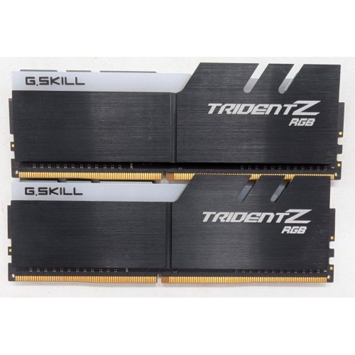 Купить Озу G.Skill DDR4 16GB (2x8GB) 3600Mhz Trident Z RGB (F4-3600C18D-16GTZR) (Восстановлено продавцом, 787827) с проверкой совместимости: обзор, характеристики, цена в Киеве, Днепре, Одессе, Харькове, Украине | интернет-магазин TELEMART.UA фото