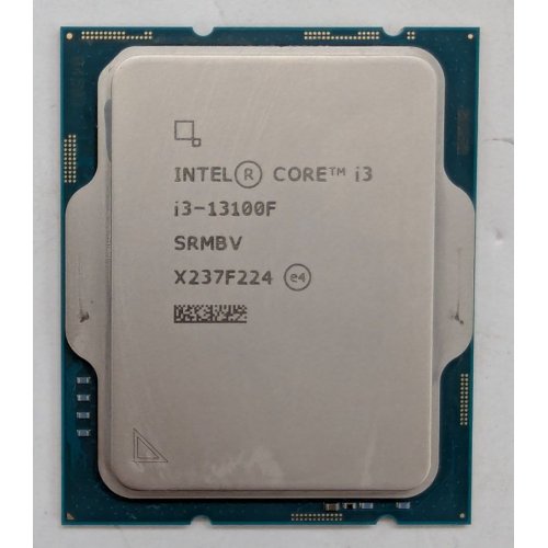 Купить Процессор Intel Core i3-13100F 3.4(4.5)GHz 12MB s1700 Box (BX8071513100F) (Восстановлено продавцом, 787855) с проверкой совместимости: обзор, характеристики, цена в Киеве, Днепре, Одессе, Харькове, Украине | интернет-магазин TELEMART.UA фото