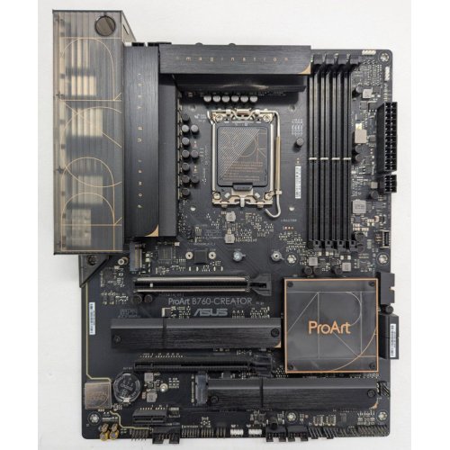 Материнська плата Asus ProArt B760-CREATOR (s1700, Intel B760) (Відновлено продавцем, 787914) купити з перевіркою сумісності: огляд, характеристики, ціна у Києві, Львові, Вінниці, Хмельницькому, Івано-Франківську, Україні | інтернет-магазин TELEMART.UA фото