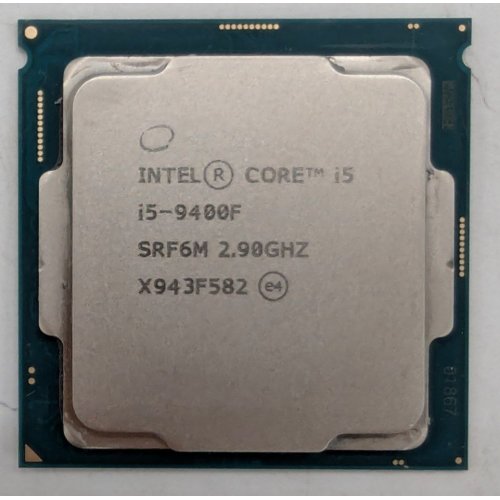 Процесор Intel Core i5-9400F 2.9(4.1)GHz 9MB s1151 Tray (CM8068403358819) (Відновлено продавцем, 788037) купити з перевіркою сумісності: огляд, характеристики, ціна у Києві, Львові, Вінниці, Хмельницькому, Івано-Франківську, Україні | інтернет-магазин TELEMART.UA фото