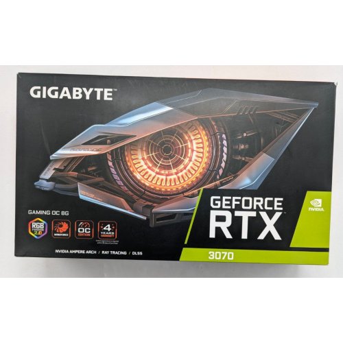 Відеокарта Gigabyte GeForce RTX 3070 Gaming OC 8192MB (GV-N3070GAMING OC-8GD 2.0) (Відновлено продавцем, 788049) купити з перевіркою сумісності: огляд, характеристики, ціна у Києві, Львові, Вінниці, Хмельницькому, Івано-Франківську, Україні | інтернет-магазин TELEMART.UA фото