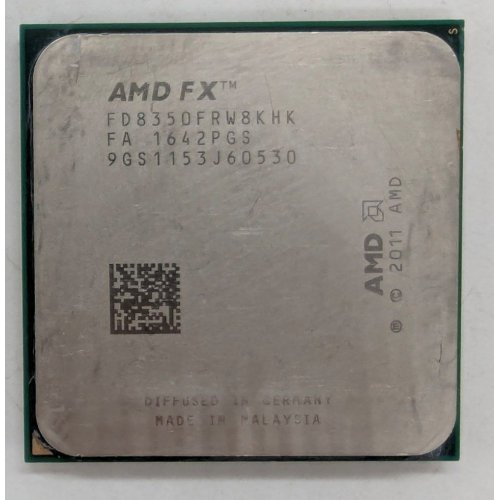 Процесор AMD FX-8350 4.0GHz 8MB sAM3+ Tray (FD8350FRW8KHK) (Відновлено продавцем, 788071) купити з перевіркою сумісності: огляд, характеристики, ціна у Києві, Львові, Вінниці, Хмельницькому, Івано-Франківську, Україні | інтернет-магазин TELEMART.UA фото