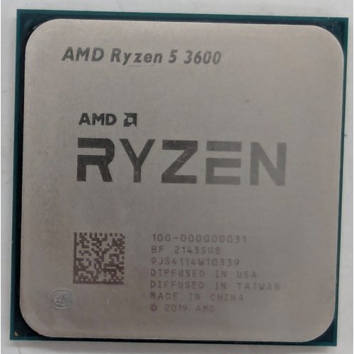 Процесор AMD Ryzen 5 3600 3.6(4.2)GHz 32MB sAM4 Tray (100-000000031) (Відновлено продавцем, 788102) купити з перевіркою сумісності: огляд, характеристики, ціна у Києві, Львові, Вінниці, Хмельницькому, Івано-Франківську, Україні | інтернет-магазин TELEMART.UA фото