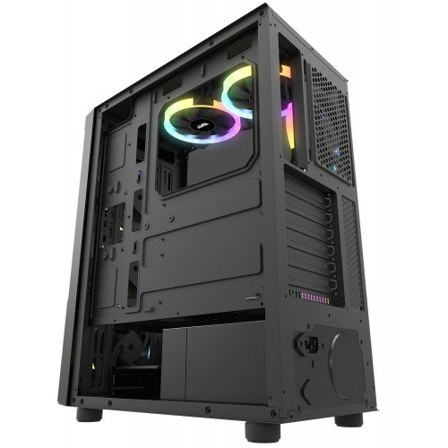 Купить Корпус DarkFlash Pollux без БП Black (Восстановлено продавцом, 788112) с проверкой совместимости: обзор, характеристики, цена в Киеве, Днепре, Одессе, Харькове, Украине | интернет-магазин TELEMART.UA фото