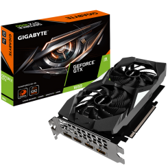 Видеокарта Gigabyte GeForce GTX 1650 WindForce OC 4096MB (GV-N1650WF2OC-4GD) (Восстановлено продавцом, 788260)