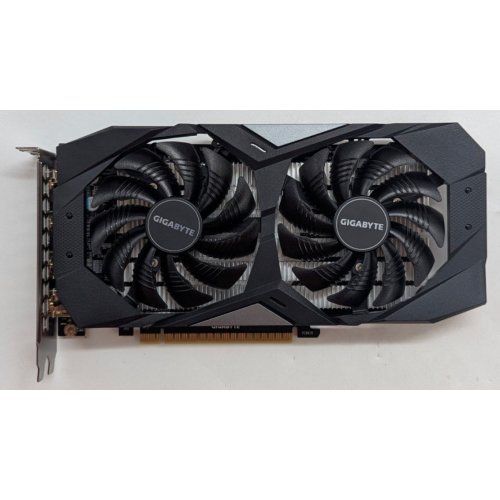 Відеокарта Gigabyte GeForce GTX 1650 WindForce OC 4096MB (GV-N1650WF2OC-4GD) (Відновлено продавцем, 788260) купити з перевіркою сумісності: огляд, характеристики, ціна у Києві, Львові, Вінниці, Хмельницькому, Івано-Франківську, Україні | інтернет-магазин TELEMART.UA фото
