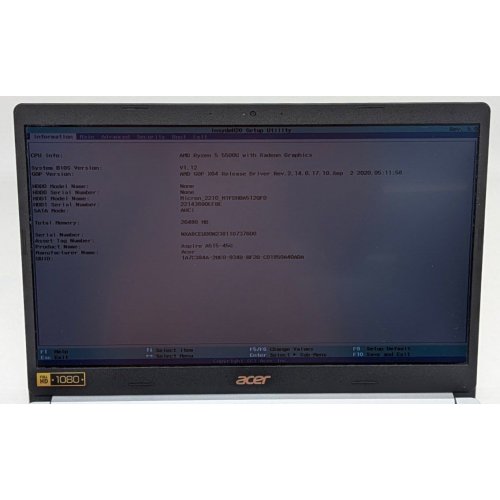 Купить Ноутбук Acer Aspire 5 A515-45G (NX.A8CEU.00N) Silver (Восстановлено продавцом, 788281) - цена в Харькове, Киеве, Днепре, Одессе
в интернет-магазине Telemart фото