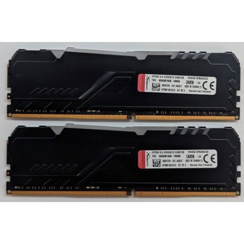Озп HyperX DDR4 32GB (2x16GB) 2400Mhz Fury RGB (HX424C15FB3AK2/32) (Відновлено продавцем, 788294) купити з перевіркою сумісності: огляд, характеристики, ціна у Києві, Львові, Вінниці, Хмельницькому, Івано-Франківську, Україні | інтернет-магазин TELEMART.UA фото