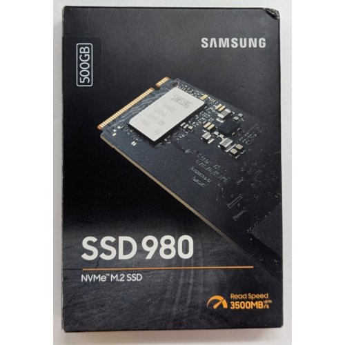 Купить Ssd-диск Samsung 980 V-NAND MLC 500GB M.2 (2280 PCI-E) NVMe 1.4 (MZ-V8V500BW) (Восстановлено продавцом, 788308) с проверкой совместимости: обзор, характеристики, цена в Киеве, Днепре, Одессе, Харькове, Украине | интернет-магазин TELEMART.UA фото