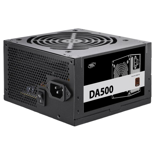 Блок живлення Deepcool DA500 500W (DP-BZ-DA500N) (Відновлено продавцем, 788350) купити з перевіркою сумісності: огляд, характеристики, ціна у Києві, Львові, Вінниці, Хмельницькому, Івано-Франківську, Україні | інтернет-магазин TELEMART.UA фото
