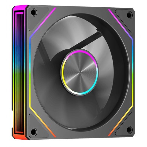 Кулер для корпуса PCCooler FG120 ARGB Black купити з перевіркою сумісності: огляд, характеристики, ціна у Києві, Львові, Вінниці, Хмельницькому, Івано-Франківську, Україні | інтернет-магазин TELEMART.UA фото