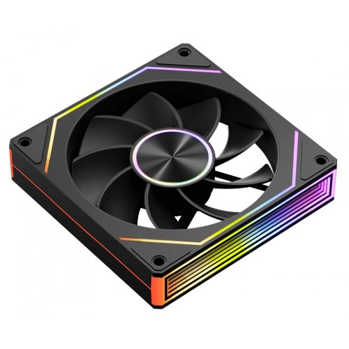 Кулер для корпуса PCCooler FG120R ARGB Black купити з перевіркою сумісності: огляд, характеристики, ціна у Києві, Львові, Вінниці, Хмельницькому, Івано-Франківську, Україні | інтернет-магазин TELEMART.UA фото