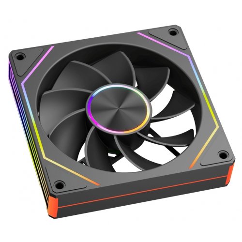 Кулер для корпуса PCCooler FG120R ARGB Black купити з перевіркою сумісності: огляд, характеристики, ціна у Києві, Львові, Вінниці, Хмельницькому, Івано-Франківську, Україні | інтернет-магазин TELEMART.UA фото